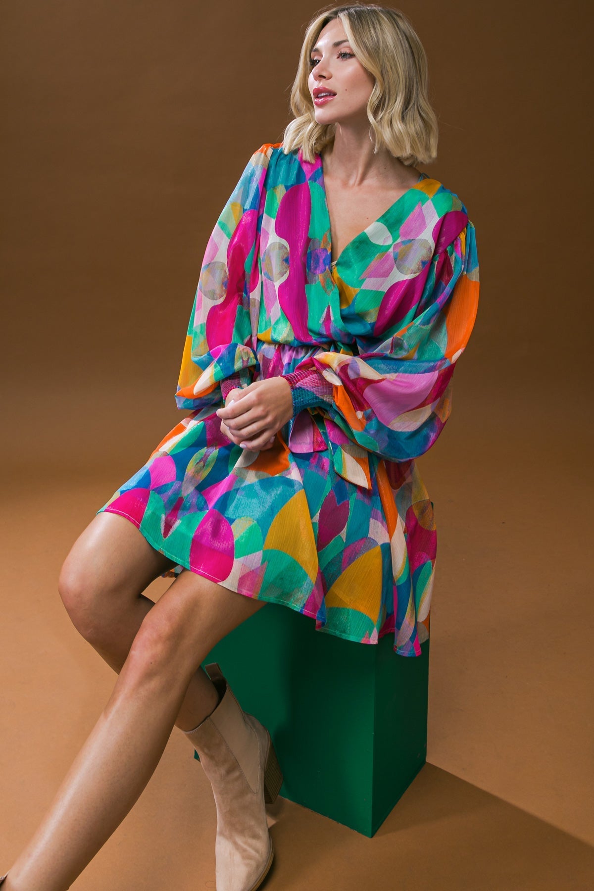 LOVE ME TONIGHT WOVEN MIDI DRESS Flying Tomato